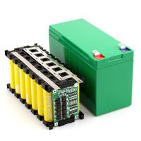 18650 Battery Holder Battery Holder Gasket Plastic Black For Battery Pack