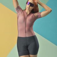 2022 new women's road cycling clothing women's cycling clothing Jump sui short-sleeved women's cycling clothing