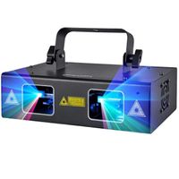 Discount RGB Full Color Laser Stage Party Light Music Sound Control Dmx Controlled Dj Laser Light For Sale Disco Stage Light Dmx