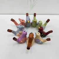 Personalized Kids Toys Ceramic Whistle Crafts Whistle Water Bird