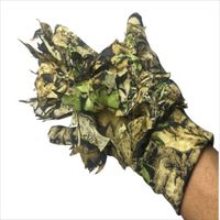 MUCHAN 1 Pair Hunting Gloves with 3D Camouflage