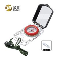 Luminous Compass High Quality Acrylic Compass Map Scale Luminous Folding Luminous Compass Box Gift OEM Customized