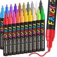 36 Colors Uni Posca Paint Pens, Mitsubishi Poster Color Markers Medium Size