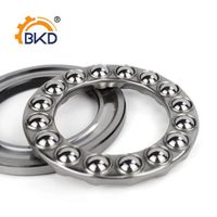 BKD ball bearings 51106 51107 51108 P5 Bearing support steel with bearing impact resistance