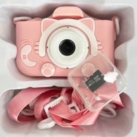 Customized children's toys mini high-definition digital silicone children's camera cat rabbit Mickey horn panda shape