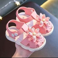 Summer Factory Wholesale Little Girl Princess Shoes Toddler Sandals
