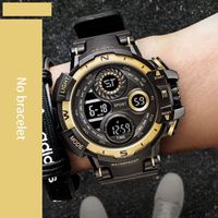 High Quality Cool Trendy Waterproof Digital Watch Luminous Alarm Clock LED Light Ladies Men Electronic Watch