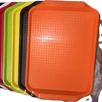 Trade Assurance Plastic Fast Food Trays 100% Melamine Food Trays Cost-effective and High Quality Trays Plastic Trays