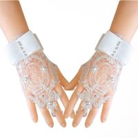 Wholesale hot sale wedding bridal gloves