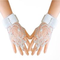 Wholesale hot sale wedding bridal gloves