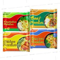 Factory direct export instant noodles food wholesale Nianwei series ramen 65g120g multi-taste cup bag noodles