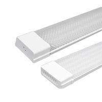 High Quality Linear Square IP20 18W 27W 36W Tri-proof LED Batten Light Saa Lighting