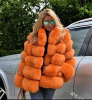New winter coat wholesale thick loose temperament solid color fashion faux fur plus rabbit fur women's large size coat