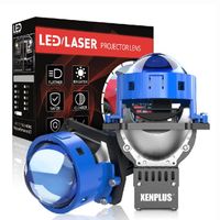 Portable LED Mini Projector Light Headlight LP22 RHD/LHD 12V 130W 110W 30000LM 6500K Fog Light LED Projector Lens 3.0