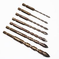 3-12mm Multi-Material Tungsten Carbide Tip Tile Drill Bit For Ceramic Ceramic Concrete Brick Wall Glass Mirror Wood