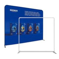 Tension Fabric Photography Custom Logo Quick Display Display Round Background Banner Wall Stand for Trade Shows