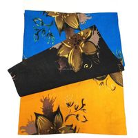 custom printed fabric design floral printed pattern viscose fabric