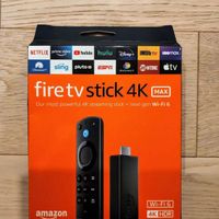 New Fire TV Stick 4K Max Streaming Media Player with Alexa Voice Remote (TV Controls Included) | HD Streaming Devices