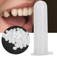 5~100g Temporary Teeth Restoration Beads Missing Broken Teeth Dental Tooth Filling Material Food Grade Dentures Solid Glue Dentures