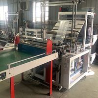 Bag making machine computer plastic supermarket universal control hot-cut nylon bag making machine