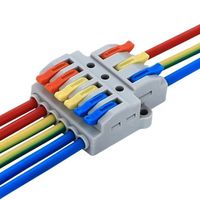 Multi-pin KV436 Mini Universal Wiring Cable Connector In-line Conductor Terminal Block Pluggable Terminal Block