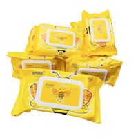 Hot Selling Bee Baby Wipes Disposable Combo Cleaning Wipes