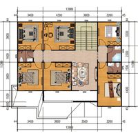 Folding container house with deck container house