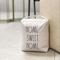 Home Sweet Home Decorative Stuffed Cloth Door Stopper Bag