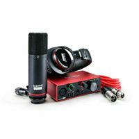 Original Brand New Focusrite Scarlett Solo Studio 3rd Generation USB Audio Interface and Recording Set (with Mic)