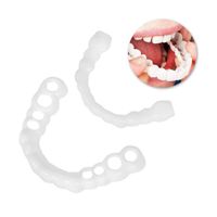 Silicone material 100% brand new high quality simulation whitening braces shiny smile wholesale price for home use