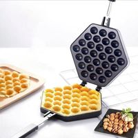 Egg Waffle Pan Nonstick Baked Egg Cake Pan Egg Puff Waffle Maker Double Sided Pressure Cooker