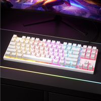 Good price for Chinese manufacturer 87 keys mechanical gaming keyboard computer