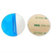 Magnetic Replacement Round Metal Plate Disc Iron Sheet Sticker with Strong 3M Adhesive for Car Phone Holder