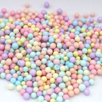New Color 4-6mm Foam Balls Non-Fade DIY Making Polystyrene Slime Kit for Kids
