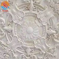 Marble wall relief sculpture for wall background decoration