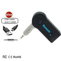 GXYKIT BT 5.1 Wireless Audio Transmitter Mini 3.5mm Auxiliary Handsfree Bluetooth Stereo Music Adapter Car Kit Bluetooth Receiver