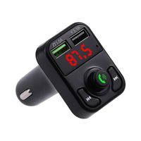 USB Fast Charger Car Music Player Fm Modulator Audio Radio Car Bluetooth 5.0 Hands Free Car Kit Fm Transmitter