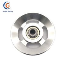 Aluminum alloy fitness pulley OD70mm 88mm 90mm 100mm 105mm 110mm 120mm Hollow pulley with hole No hole pulley