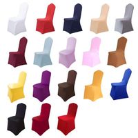 Black Chair Cover Party Wedding Event Banquet Spandex Chair Cover Cover Wedding Dining Chair Cover