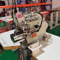 RONMACK automatic overlock sewing machine cylinder bed cuffs trouser legs automatic seam knitted fabric clothing sewing machine