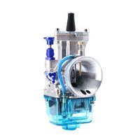 Motorcycle carburetor transparent blue oil pan universal high performance racing carburetor