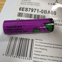 TADIRAN is suitable for Siemens 6ES7971-0BA00 SL-360 3.6V battery
