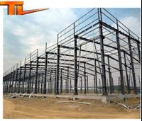 Prefabricated steel structure building steel factory building construction