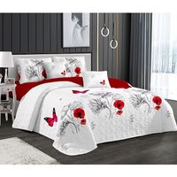 Custom Bedding Set Bedroom Printed Quilt Ultrasonic Stitched Bedspread