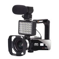 4k Full HD Digital Video Camera Professional DV Video 3 Inch Touch Screen with Night Vision 16x Digital Vision