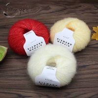 Multicolor Soft Wool Yarn For Knitting Soft Mohair Knitting Wool Acrylic Blend Yarn DIY Scarf Crochet Thread Supplies