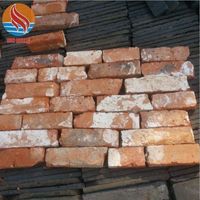 Exterior wall decoration recycled brick real old antique thin brick veneer tile