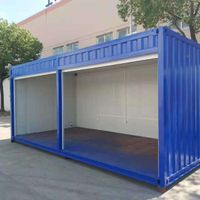 Low price steel container prefab container steel structure