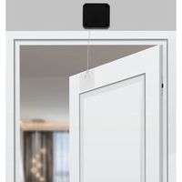 Multi-functional automatic home pull rope buffer device sliding door closing built-in buffer free punching door closer