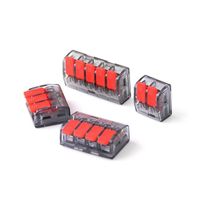 New product push-in quick connector spring cable rod 32A/450V terminal block electrical quick compact wire connector